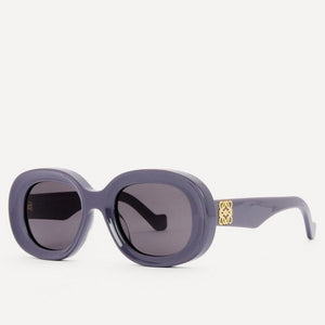 Oval Acetate Sunglasses