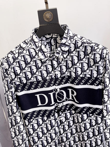 Exclusive Luxury All Ober Logo Printed Shirt