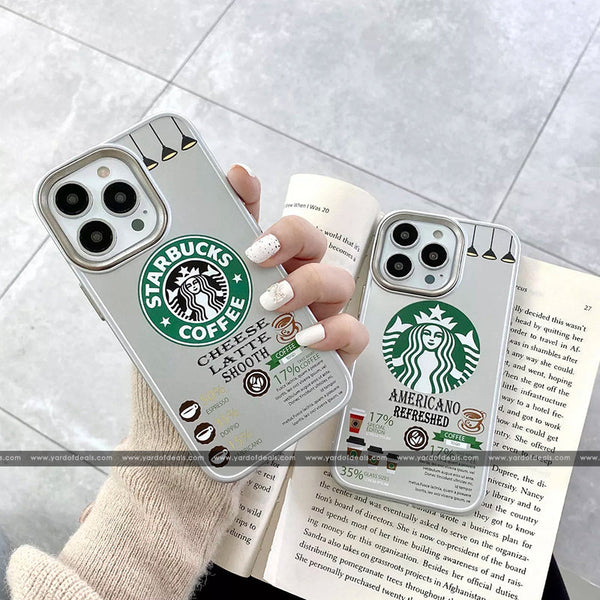 Premium Soft Silicon Coffee Case for Apple iPhone