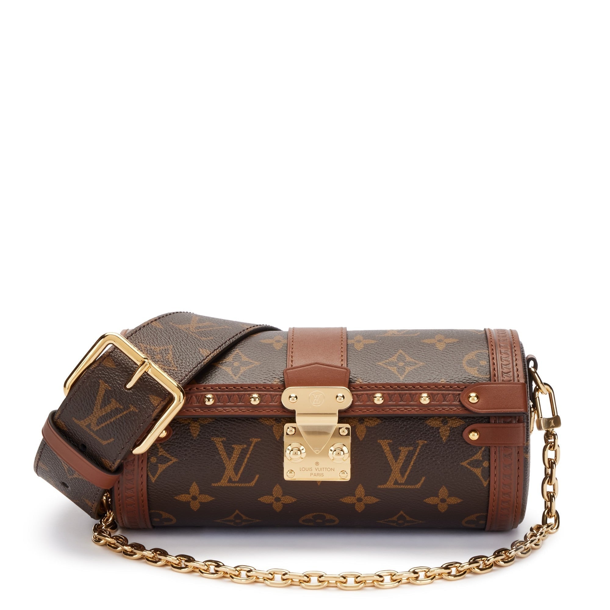 Ebene Monogram Canvas Papillon Trunk Bag