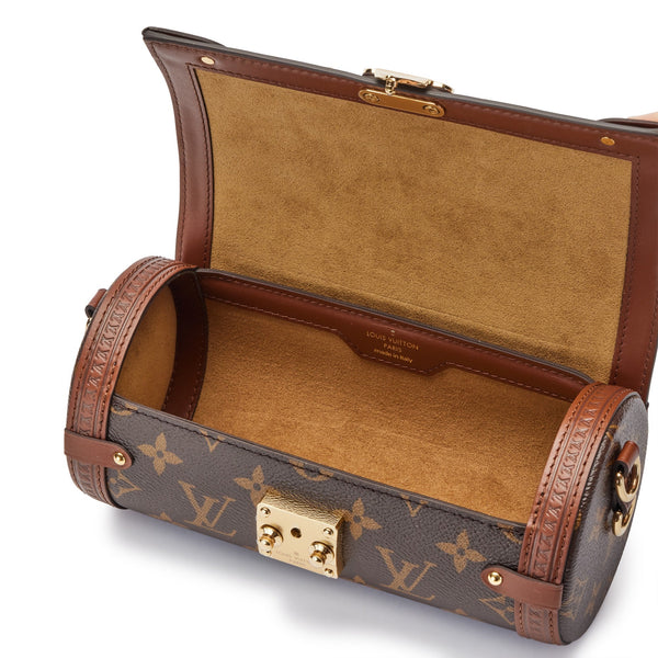 Ebene Monogram Canvas Papillon Trunk Bag