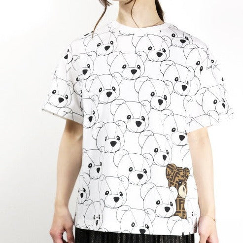 Premium T-shirt with multi bear print