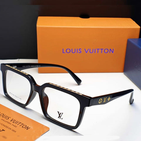 Men Luxurious Logo Initial Optical Glasses