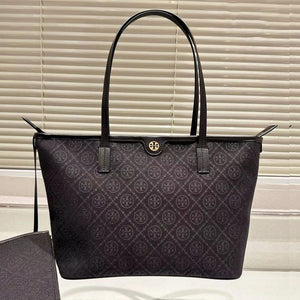 Small T Monogram Jacquard Tote bag