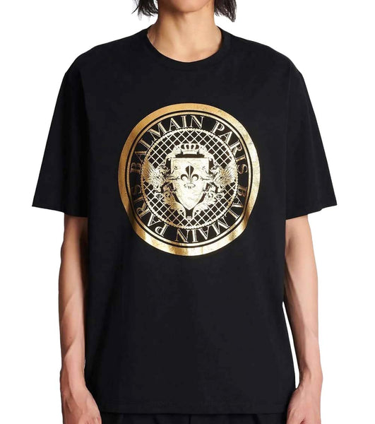 Coin Logo Print T-Shirt