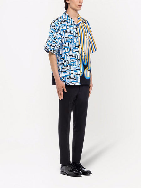 2024 New Edition  Printed Regular Drop Shoulder Shirt