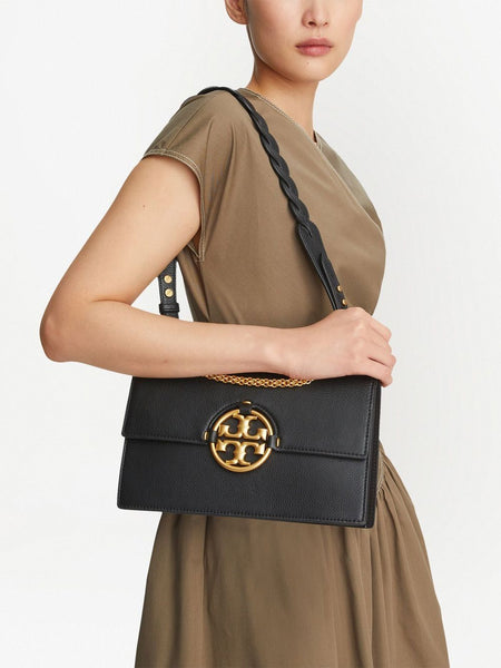 Logo Plaque Shoulder Bag