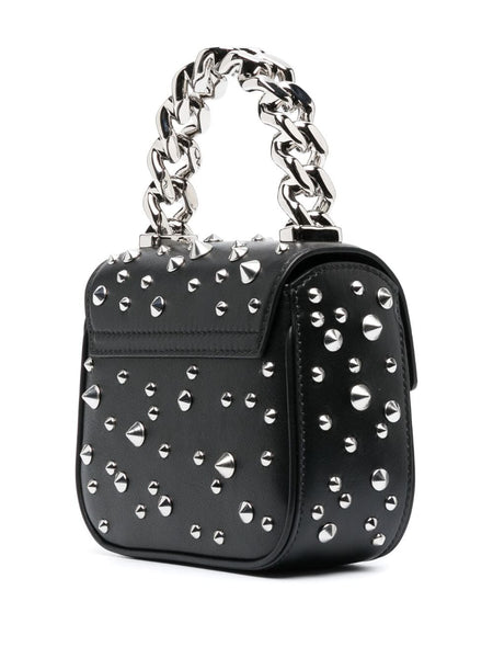 La Medusa Spike-Embellished Mini Bag