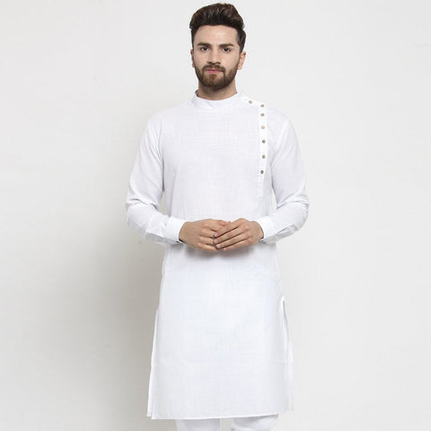 white kurta pajama for men