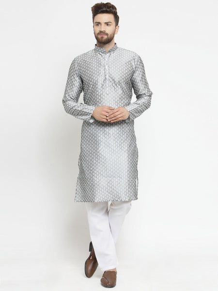 Designer Brocade Silk Kurta Pajama Set