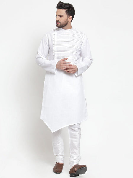 Designer Linen Kurta Pajama Set