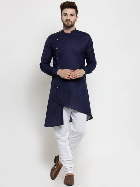 Designer Linen Kurta Pajama Set