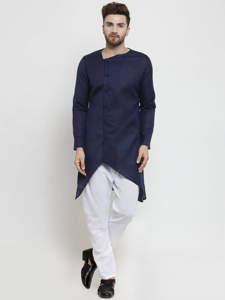 Designer Linen Kurta Pajama Set