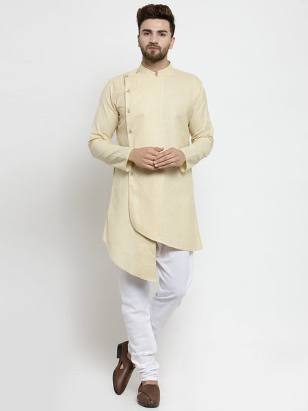 Designer Linen Kurta Pajama Set