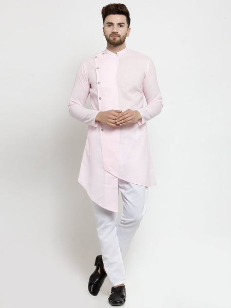 Designer Linen Kurta Pajama Set