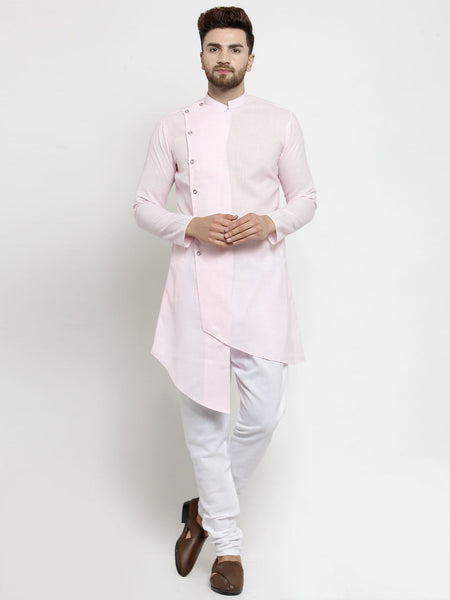 Designer Linen Kurta Pajama Set