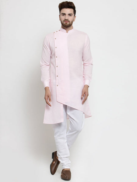 Designer Linen Kurta Pajama Set