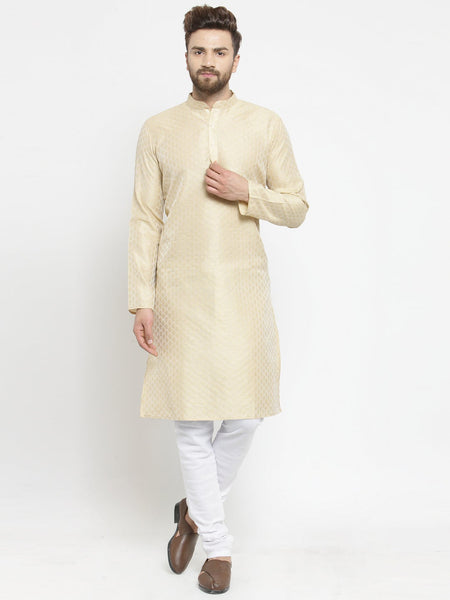 Designer Brocade Silk Kurta Pajama Set