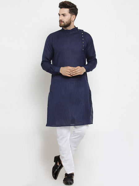 Designer Linen Kurta Pajama Set