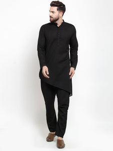 Designer Linen Kurta Pajama Set