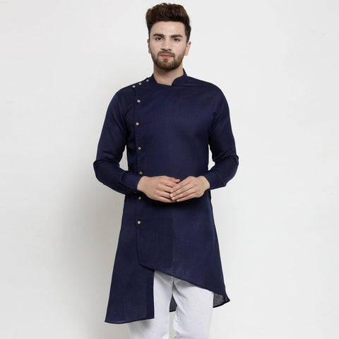 Blue kurta for men