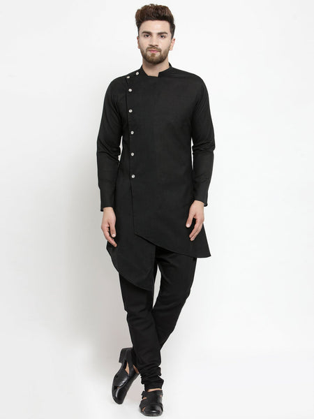 Designer Linen Kurta Pajama Set