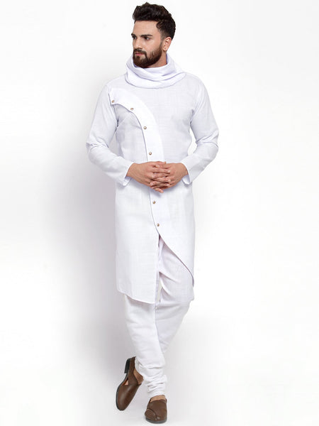 Designer Linen Kurta Pajama Set