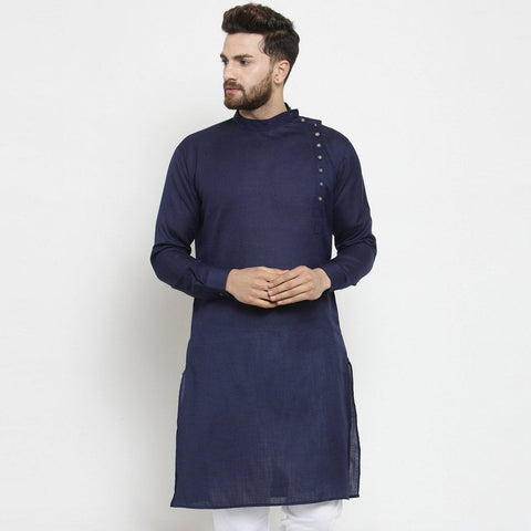 Blue kurta for men