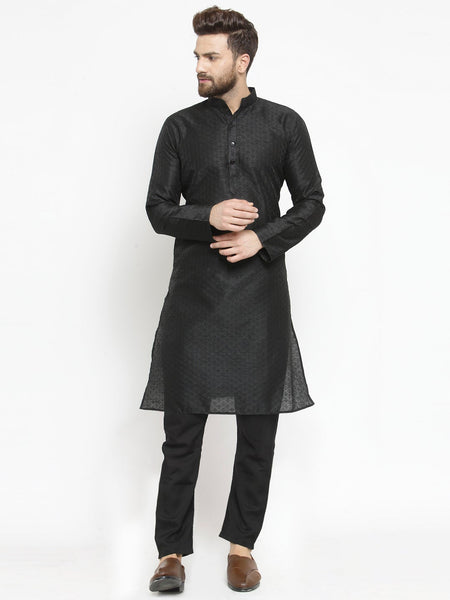 Designer Brocade Silk Kurta Pajama Set