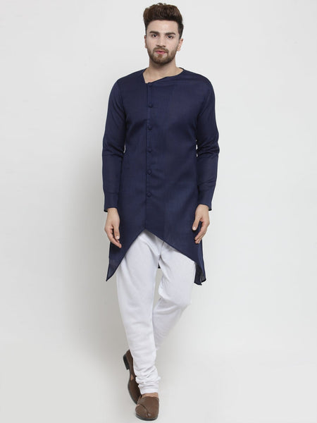 Designer Linen Kurta Pajama Set