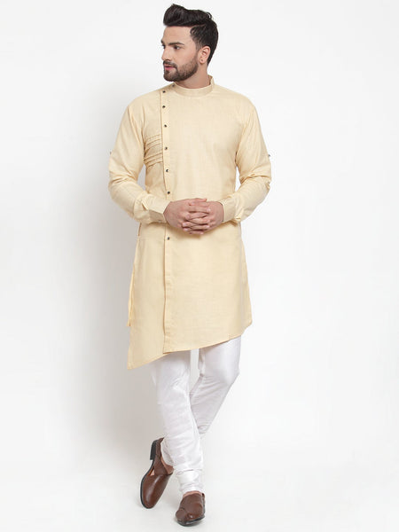 Designer Linen Kurta Pajama Set