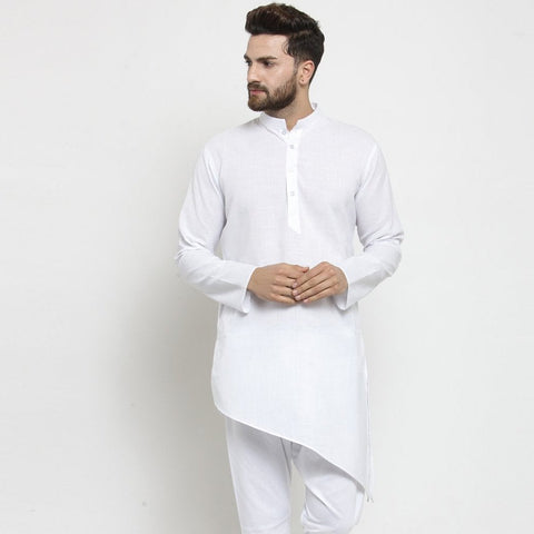 white kurta pajama for men