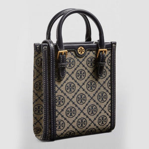 Mini Jacquard T Monogram Tote Bag