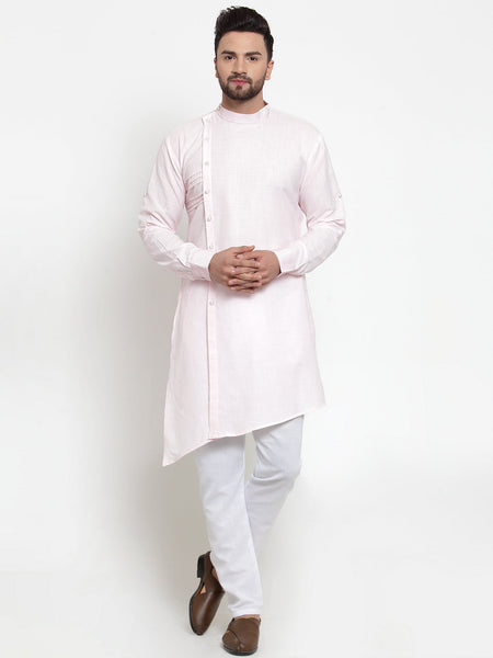 Designer Linen Kurta Pajama Set