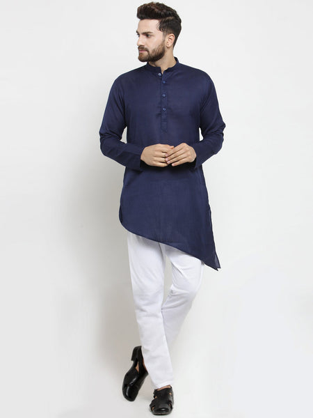 Designer Linen Kurta Pajama Set