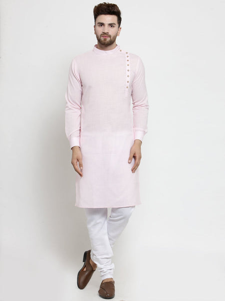 Designer Linen Kurta Pajama Set