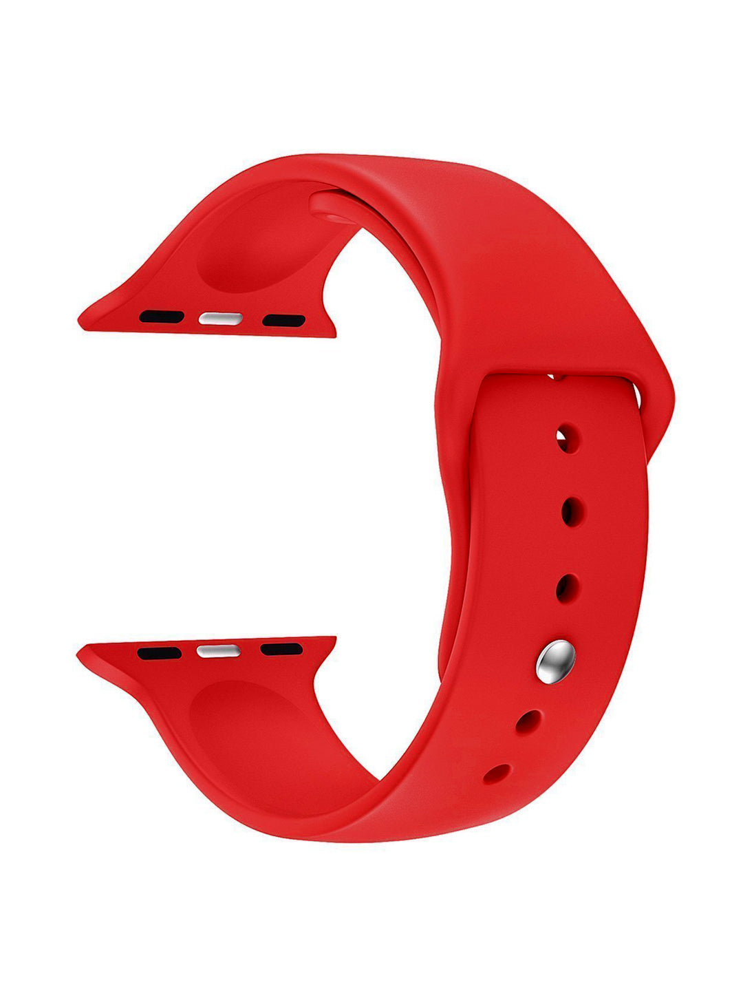 Silicone Sports Watch Strap for Apple Watch Series 5/4/3/2/1(Red)