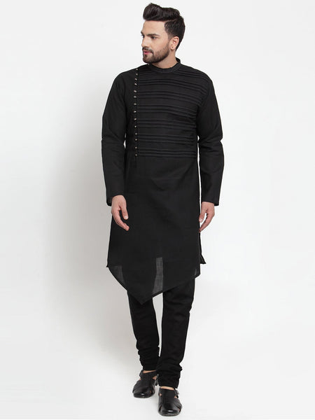 Designer Linen Kurta Pajama Set