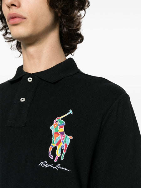 Classic Fit Big Pony Mesh Polo T-Shirt