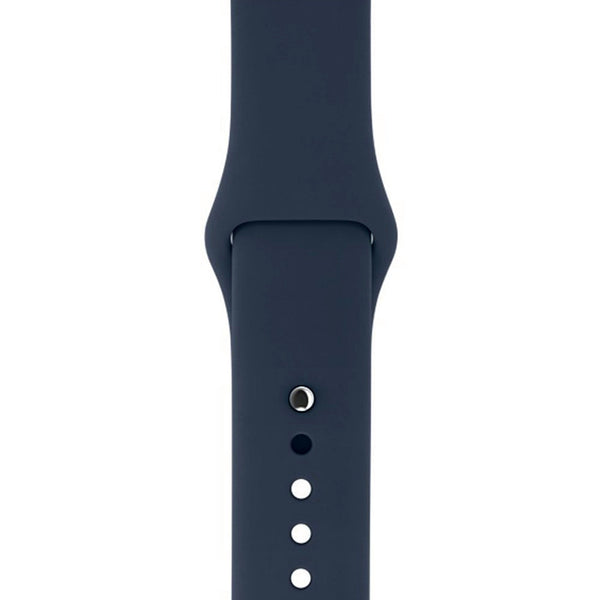 Silicone Sports Watch Strap for Apple Watch Series 5/4/3/2/1 (Air Force Blue)