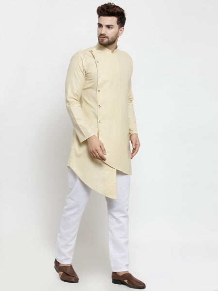 Designer Linen Kurta Pajama Set