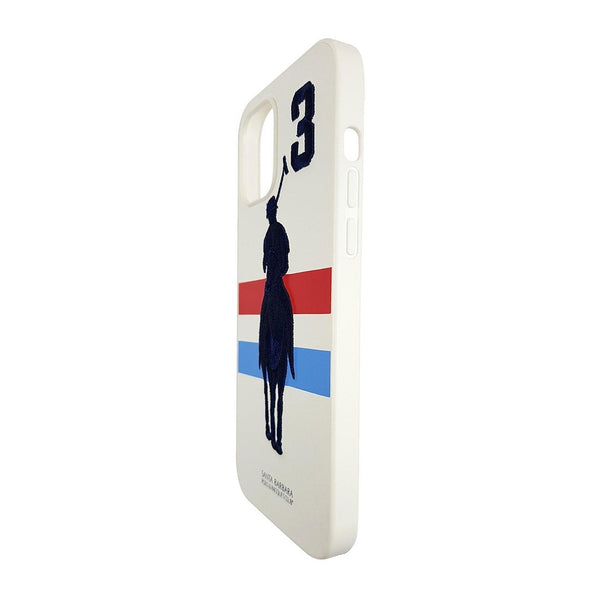 Santa Barbara Polo Garner Back Case Cover for Apple iPhone - White