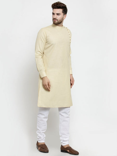 Designer Linen Kurta Pajama Set