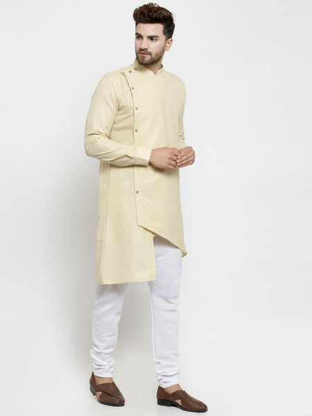 Designer Linen Kurta Pajama Set