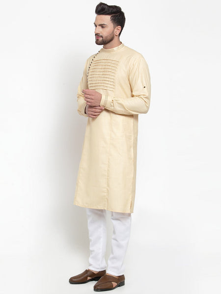 Designer Linen Kurta Pajama Set