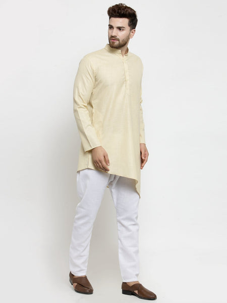 Designer Linen Kurta Pajama Set