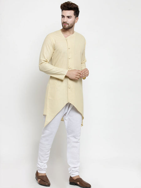 Designer Linen Kurta Pajama Set