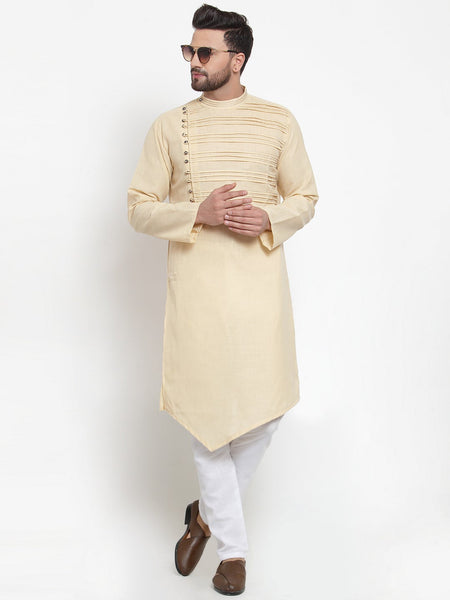 Designer Linen Kurta Pajama Set