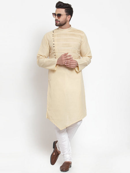 Designer Linen Kurta Pajama Set