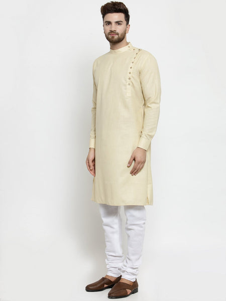 Designer Linen Kurta Pajama Set